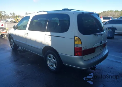 2002 Mercury Villager z USA, uszkodzony, nr VIN 4M2ZV11T52DJ04917